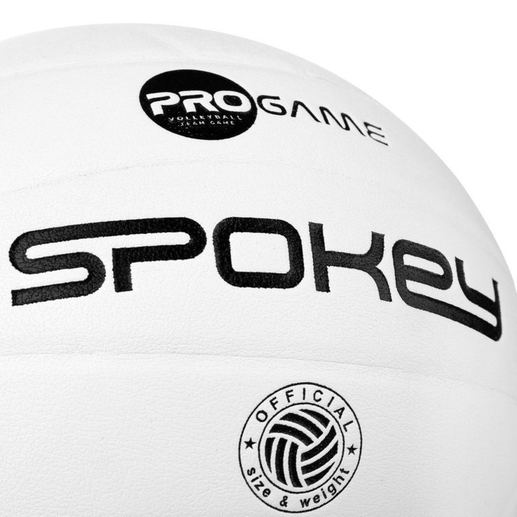 Piłka siatkowa Spokey Pro Game biała rozmiar 5 Piłka siatkowa Spokey Pro Game biała rozmiar 5