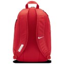 Plecak sportowy Nike Academy Team czerwony pojemny