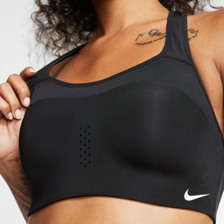Stanik sportowy damski Nike Alpha Women's High-Support Sports Bra czarny Stanik sportowy damski Nike Alpha Women's High-Support Sports Bra czarny
