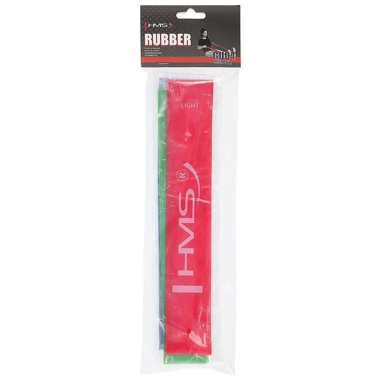 Zestaw 3 gum do ćwiczeń HMS Slim Set GU04 Zestaw 3 gum do ćwiczeń HMS Slim Set GU04