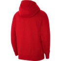 Bluza z kapturem dziecięca Nike Fleece Full-Zip Soccer Hoodie czerwona