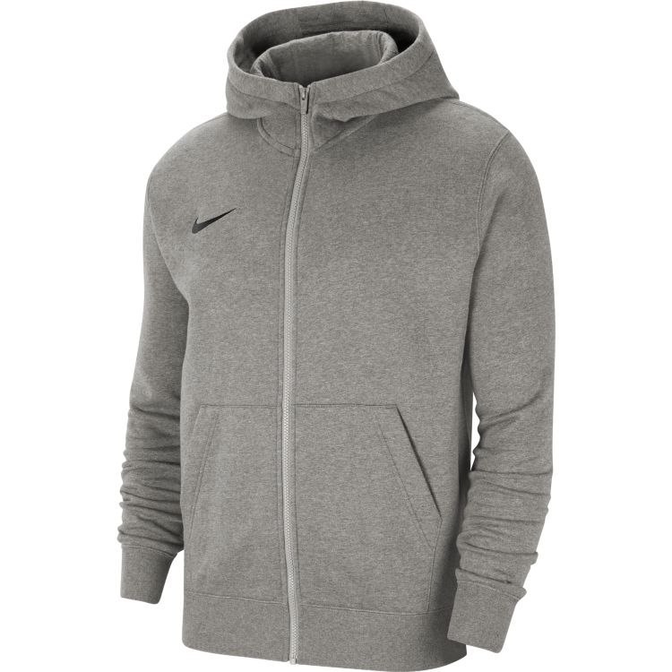 Bluza z kapturem dziecięca Nike Fleece Full-Zip Soccer Hoodie szara