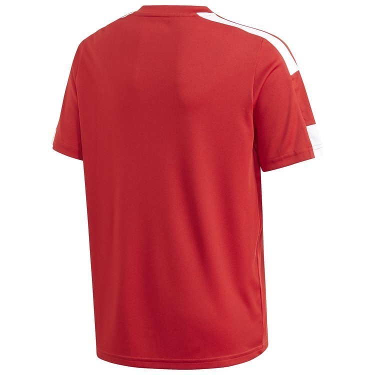 Koszulka dziecięca adidas Squadra 21 Jersey czerwona sportowa Koszulka dziecięca adidas Squadra 21 Jersey czerwona sportowa