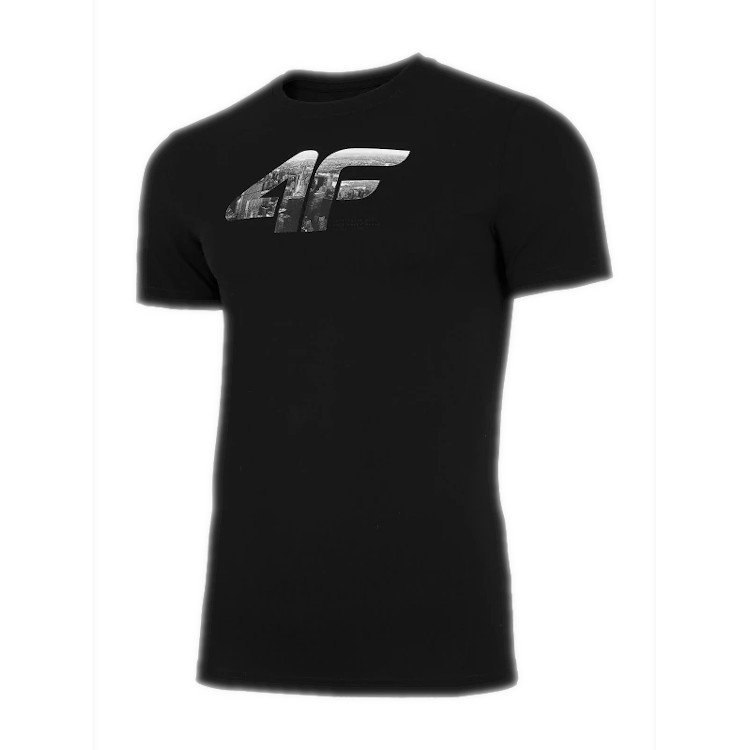 Koszulka sportowa męska 4F czarna