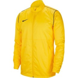 Kurtka przeciwdeszczowa treningowa męska Nike Repel Park Football żółta poliestrowa