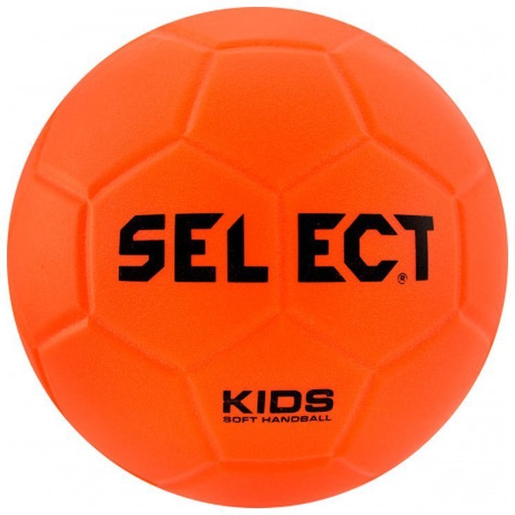 Piłka Ręczna Gumowa Select Soft Kids pomarańczowy Piłka Ręczna Gumowa Select Soft Kids pomarańczowy
