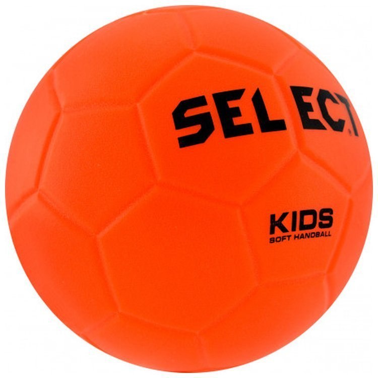 Piłka Ręczna Gumowa Select Soft Kids pomarańczowy Piłka Ręczna Gumowa Select Soft Kids pomarańczowy