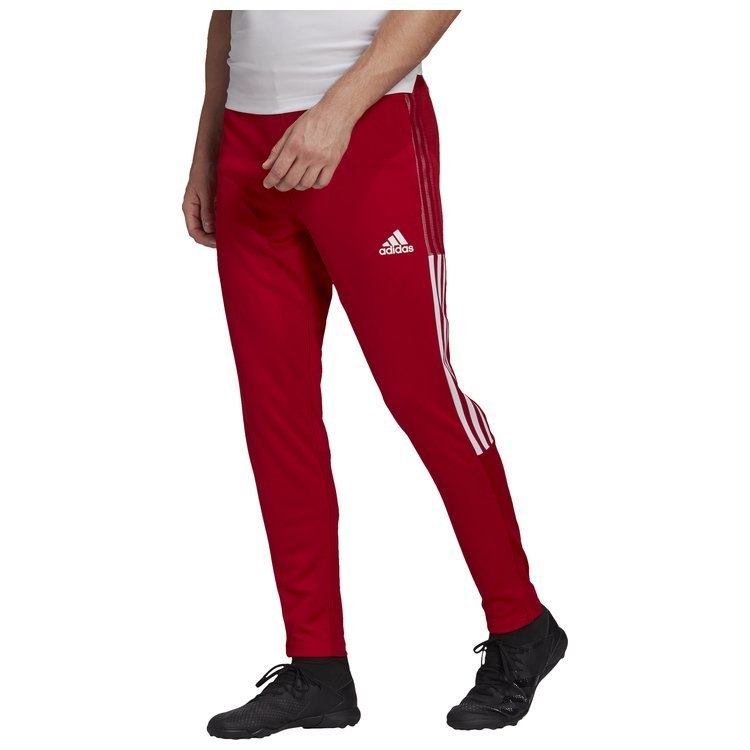 Spodnie dresowe męskie adidas Tiro 21 Training Pants czerwone Spodnie dresowe męskie adidas Tiro 21 Training Pants czerwone