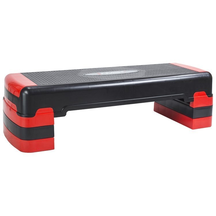 Step trzystopniowy do aerobiku HMS czarno-czerwony Step trzystopniowy do aerobiku HMS czarno-czerwony