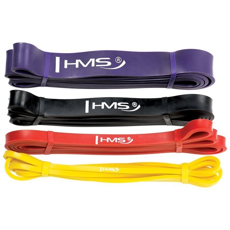 Zestaw 4 gum do ćwiczeń HMS Set GU05 Zestaw 4 gum do ćwiczeń HMS Set GU05