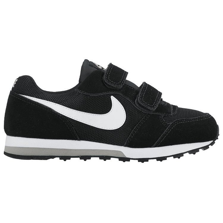 Buty miejskie dziecięce Nike MD Runner 2 czarno-białe zapinane na rzep