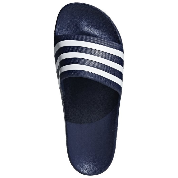 Klapki adidas Adilette Aqua Slides granatowo-białe pianka EVA Klapki adidas Adilette Aqua Slides granatowo-białe pianka EVA