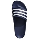 Klapki adidas Adilette Aqua Slides granatowo-białe pianka EVA