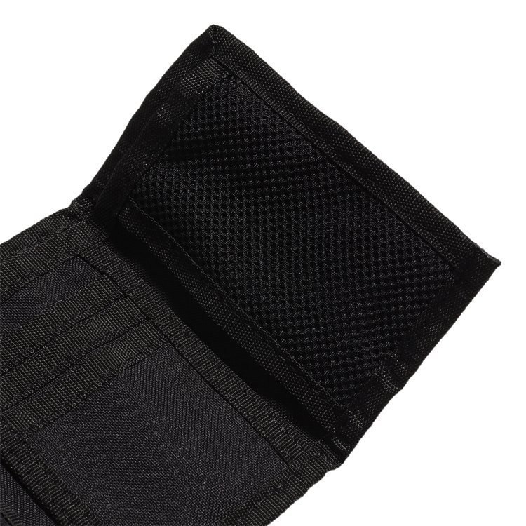 Portfel adidas Essentials Logo czarny zapinana kieszeń