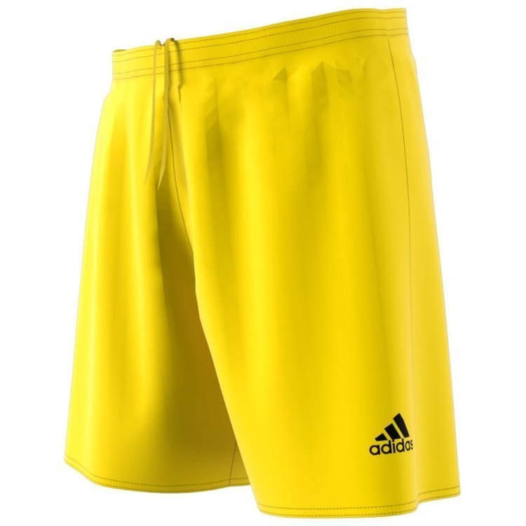 Spodenki męskie adidas PARMA żółte poliestrowe Spodenki męskie adidas PARMA żółte poliestrowe