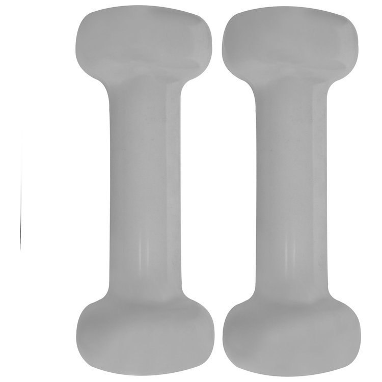 Zestaw hantli winylowych 2x1,5 kg SHAPE IV szare Zestaw hantli winylowych 2x1,5 kg SHAPE IV szare