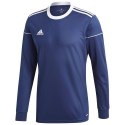 Bluza, koszulka z długim rękawem męska adidas Squadra 13 Jersey granatowa piłkarska, sportowa