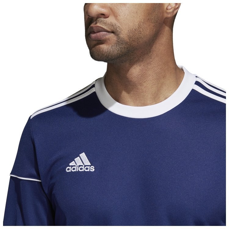 Bluza, koszulka z długim rękawem męska adidas Squadra 13 Jersey granatowa piłkarska, sportowa Bluza, koszulka z długim rękawem męska adidas Squadra 13 Jersey granatowa piłkarska, sportowa