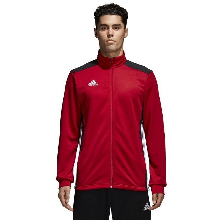 Bluza treningowa męska adidas Regista 18 czerwona bez kaptura Bluza treningowa męska adidas Regista 18 czerwona bez kaptura