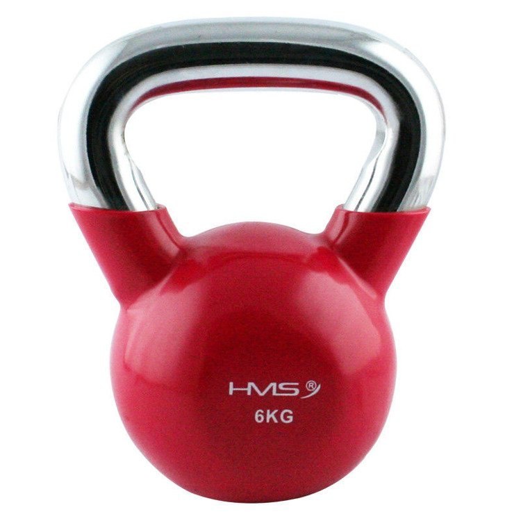 HMS HANTLA KETTLEBELL GUMA Z CHROMOWANĄ RĄCZKĄ 6 KG 1003566 HMS HANTLA KETTLEBELL GUMA Z CHROMOWANĄ RĄCZKĄ 6 KG 1003566