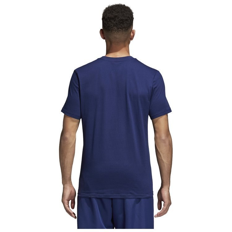 Koszulka męska adidas CORE 18 granatowa piłkarska, sportowa