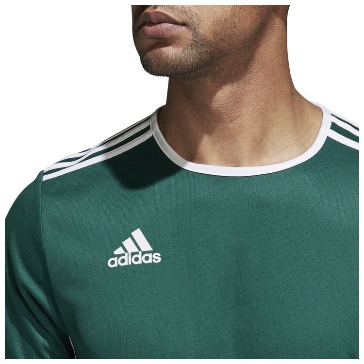 Koszulka męska adidas Entrada 18 zielona piłkarska, sportowa Koszulka męska adidas Entrada 18 zielona piłkarska, sportowa