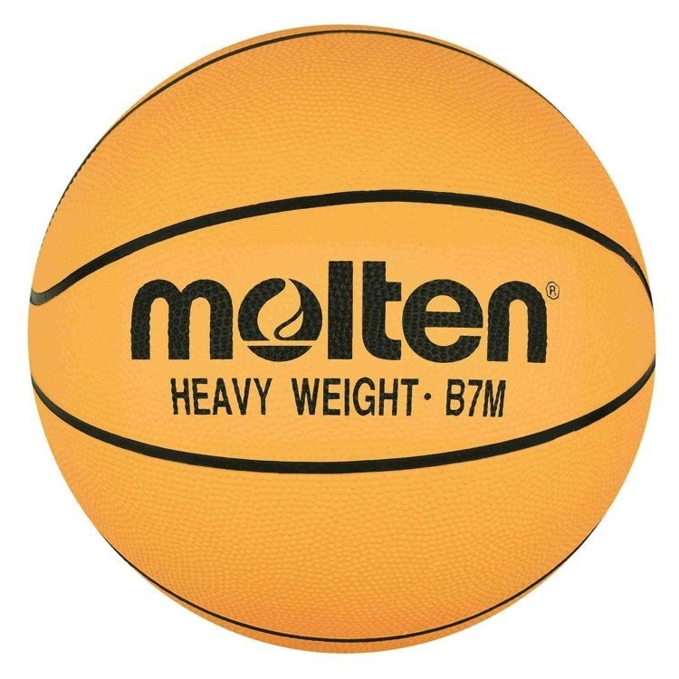 Piłka do koszykówki Molten B7M żółta rozmiar 7 treningowa ciężka