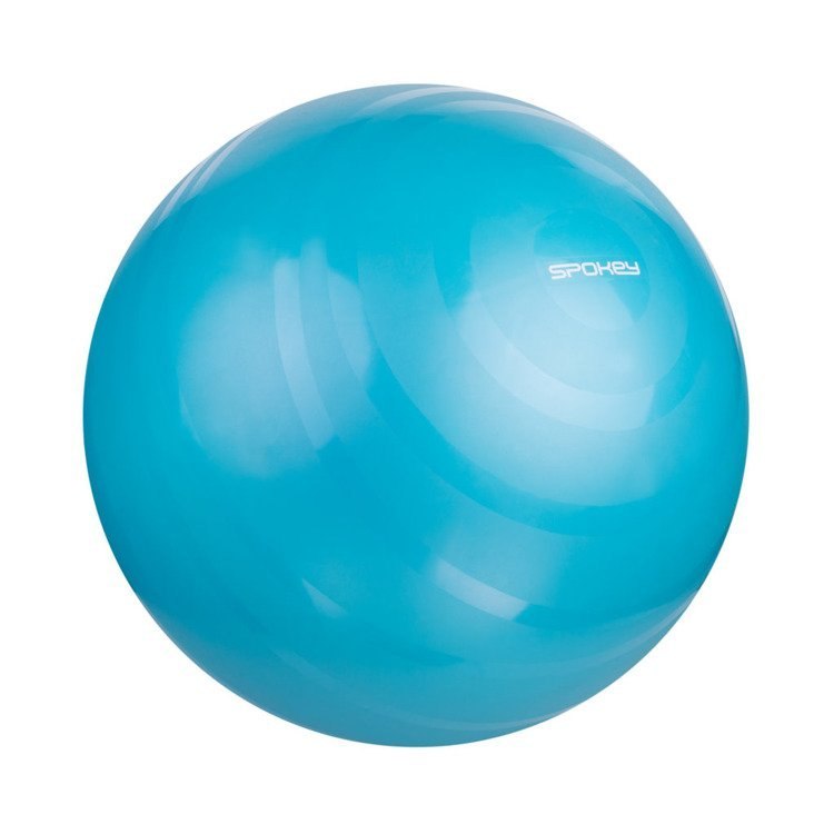Piłka gimnastyczna fitness Spokey Fitball III niebieska 55 cm Piłka gimnastyczna fitness Spokey Fitball III niebieska 55 cm