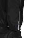 Spodnie piłkarskie męskie adidas Core18 Rain Pant czarne przeciwdeszczowe