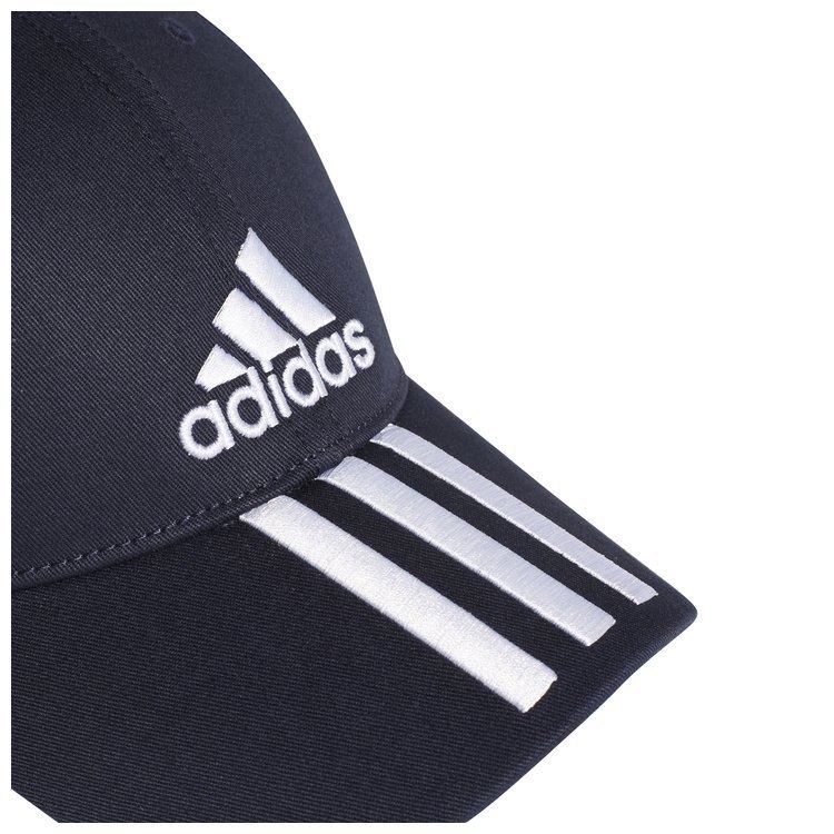 Czapka z daszkiem adidas Classic 3-Stripes czarna bawełniana sześciopanelowa Czapka z daszkiem adidas Classic 3-Stripes czarna bawełniana sześciopanelowa