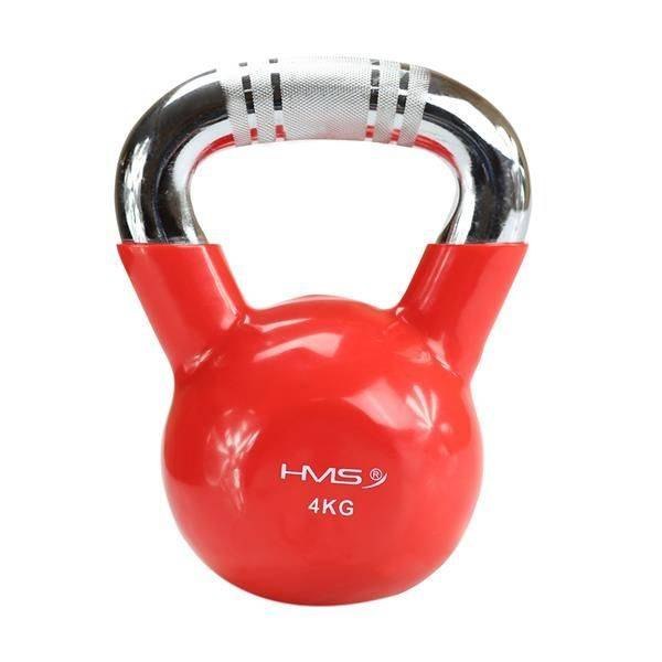 HMS HANTLA KETTLEBELL ŻELIWNY, UCHWYT CHROM RADEŁKOWANY 4KG HMS HANTLA KETTLEBELL ŻELIWNY, UCHWYT CHROM RADEŁKOWANY 4KG