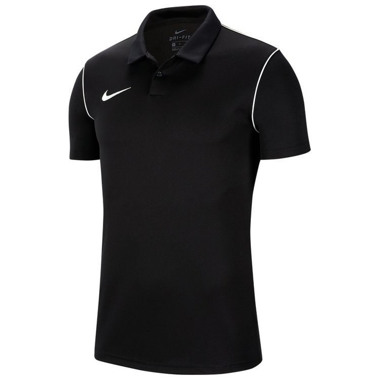 Koszulka dziecięca Nike Dri-FIT Park Polo czarna poliestrowa