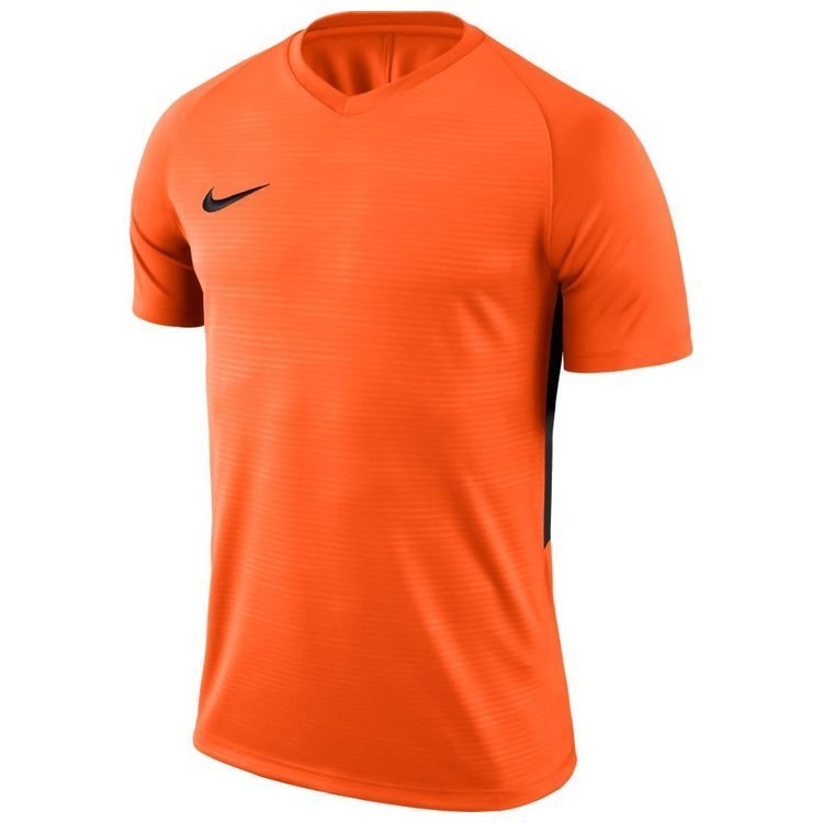 Koszulka męska Nike Tiempo Premier Football Jersey pomarańczowa piłkarska