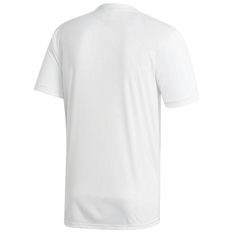 Koszulka męska adidas TABELA 18 JERSEY biała piłkarska, poliestrowa