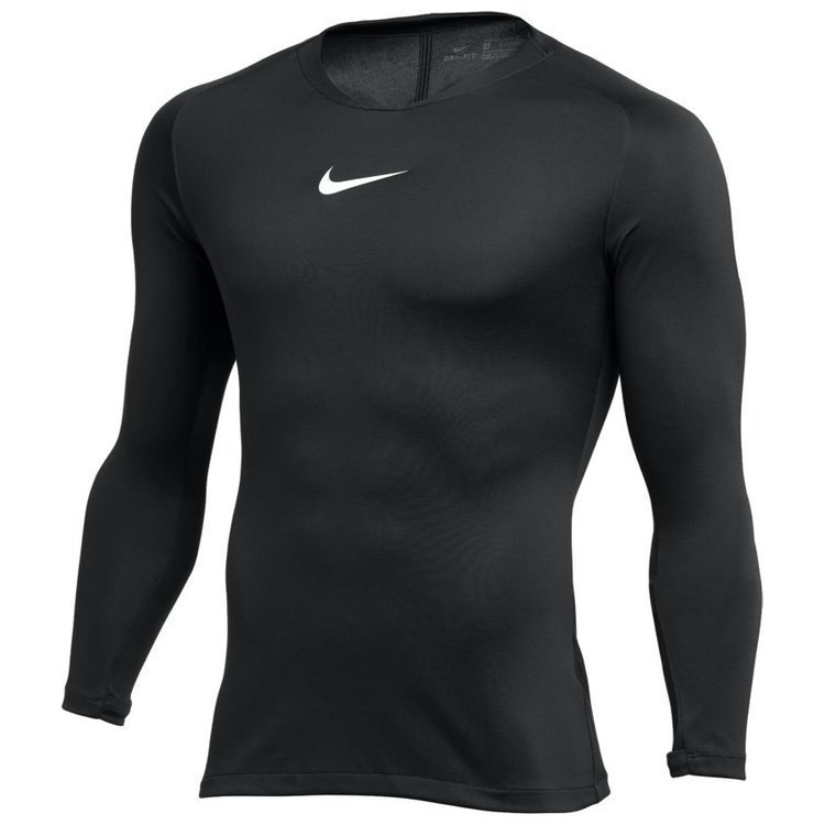 Koszulka z długim rękawem męska Nike Park First Layer czarna sportowa