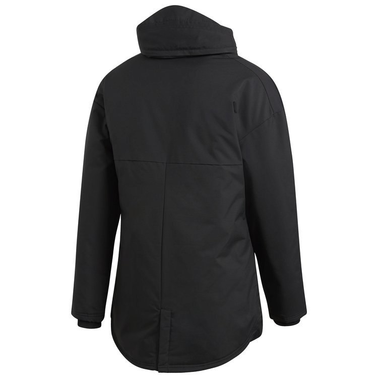 Kurtka piłkarska męska adidas Stadium Parka 18 czarna poliestrowa Kurtka piłkarska męska adidas Stadium Parka 18 czarna poliestrowa