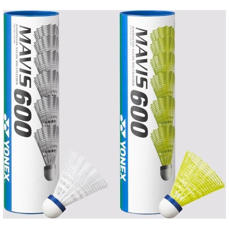 Lotki do badmintona YONEX MAVIS600 syntetyczne wolne Lotki do badmintona YONEX MAVIS600 syntetyczne wolne