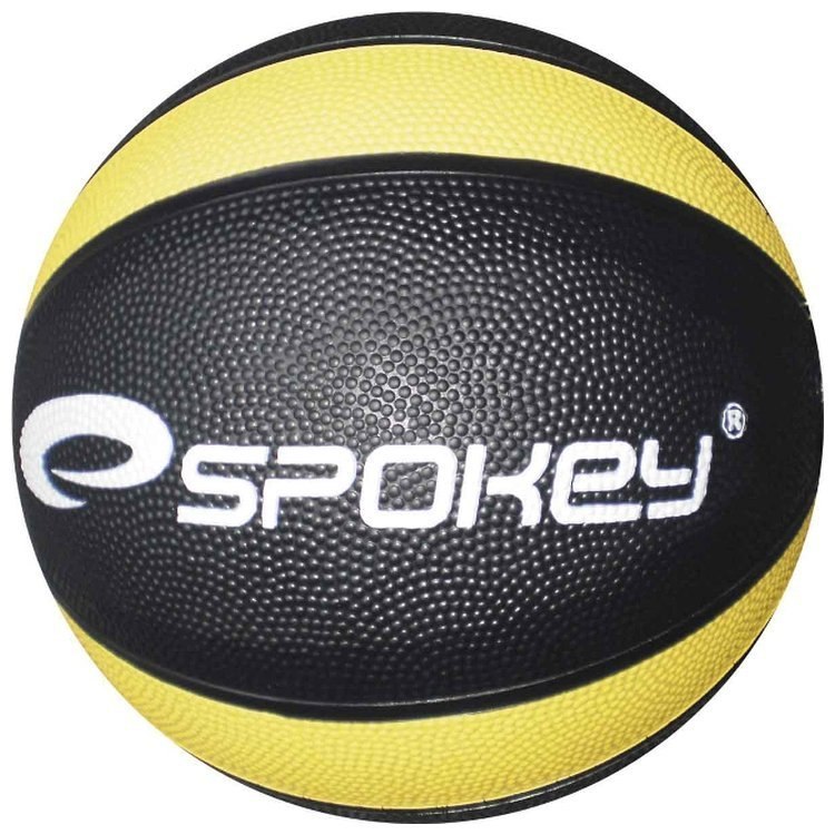 Piłka lekarska 3kg Spokey Basight czarno-żółta Piłka lekarska 3kg Spokey Basight czarno-żółta