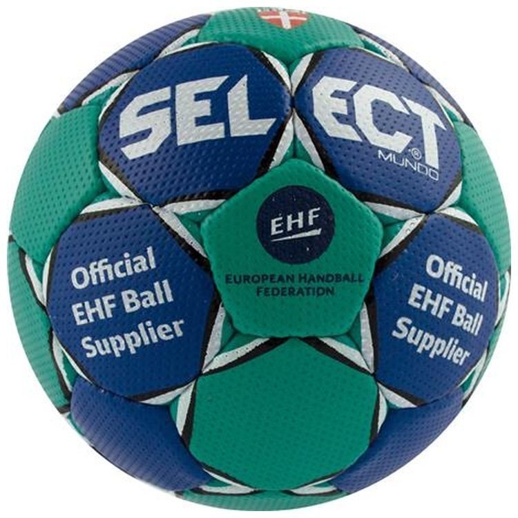 Piłka ręczna Select Mundo granatowo-zielona rozmiar 0 EHF Piłka ręczna Select Mundo granatowo-zielona rozmiar 0 EHF