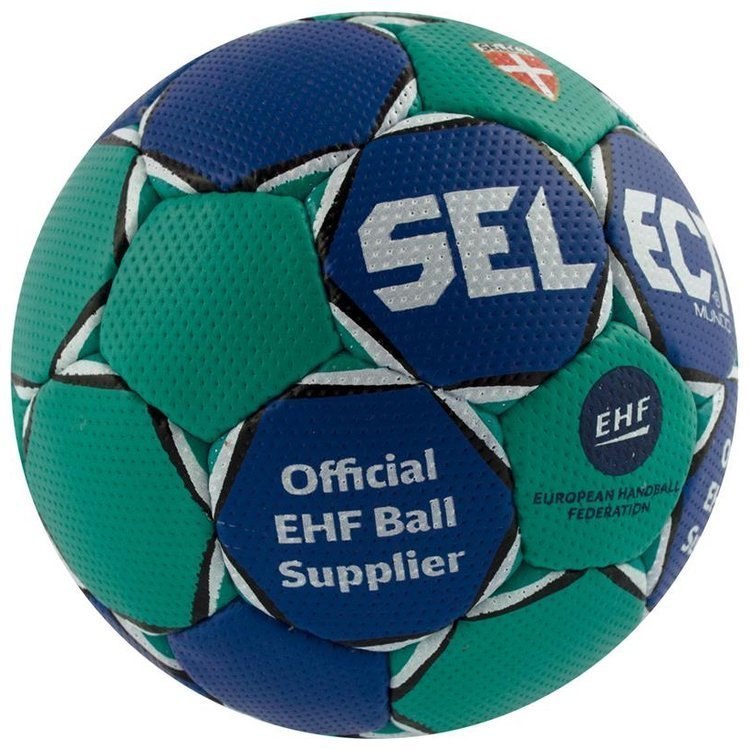 Piłka ręczna Select Mundo granatowo-zielona rozmiar 0 EHF Piłka ręczna Select Mundo granatowo-zielona rozmiar 0 EHF
