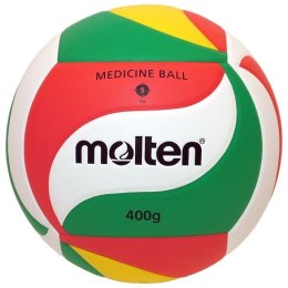 Piłka siatkowa MOLTEN V5-M9000 zielono-biało-czerwona rozmiar 5 dla rozgrywających ciężka