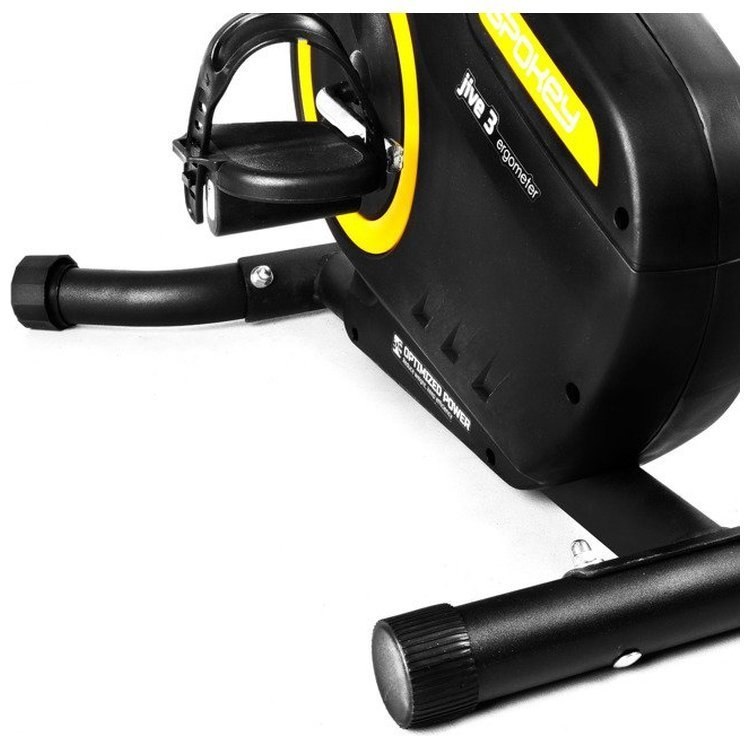 Rower magnetyczny Spokey JIVE czarno-żółty 85 x 49 x 112 cm Rower magnetyczny Spokey JIVE czarno-żółty 85 x 49 x 112 cm
