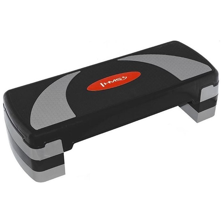 Step do aerobiku HMS AS004 trzystopniowy czarny Step do aerobiku HMS AS004 trzystopniowy czarny