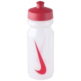 Bidon treningowy Nike Big Mouth Water Bottle czerwono-przezroczysty 650ml