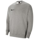 Bluza męska Nike Park Fleece Soccer Crew bez kaptura szara