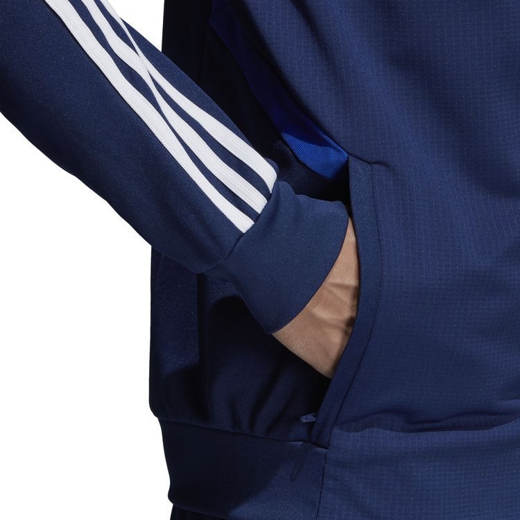 Bluza męska adidas Tiro 19 granatowa bez kaptura na zamek treningowa Bluza męska adidas Tiro 19 granatowa bez kaptura na zamek treningowa