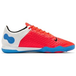 Buty piłkarskie męskie Nike React Gato biało-niebiesko-czerwone halowe