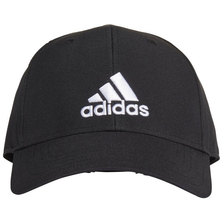 Czapka z daszkiem adidas Lightweight Embroidered Baseball Cap czarna Czapka z daszkiem adidas Lightweight Embroidered Baseball Cap czarna
