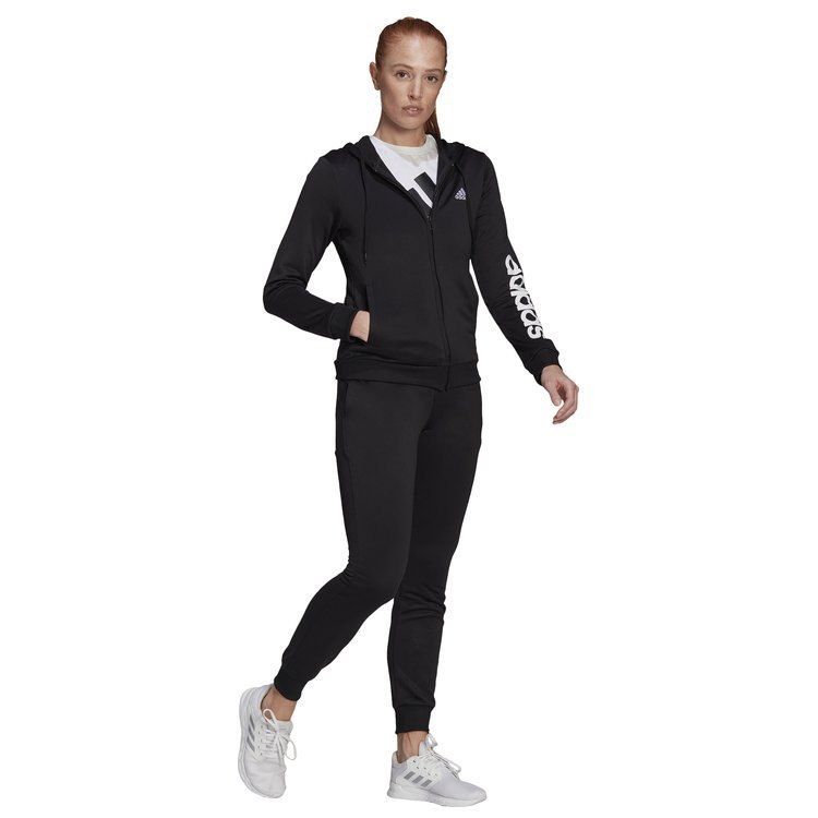 Dres sportowy, treningowy adidas Essentials Logo French Terry czarny Dres sportowy, treningowy adidas Essentials Logo French Terry czarny