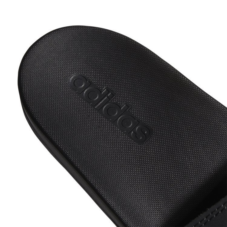 Klapki męskie adidas Adilette Comfort Slides czarno-złote pianka EVA